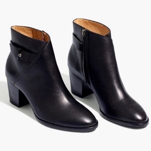 Madewell 'Kelci' Heeled Boots in Black
